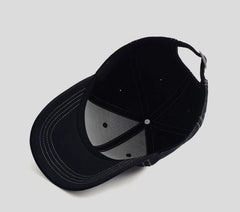 J-Hope Black Stitch-Out Baseball Cap
