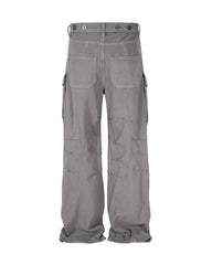 J-Hope Ash Belted Cargo Pants