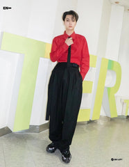 Jay Noir Wide-Leg Pants