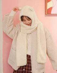 Jennie Bear Ears Scarf Hat