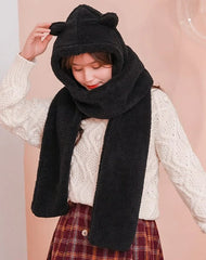 Jennie Bear Ears Scarf Hat