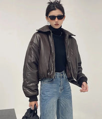 Jennie Cropped Puffer Jacket