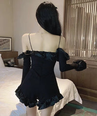Jennie Ruffled Mini Jumpsuit