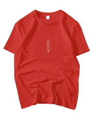 Jimin Single-Flower Print Tee