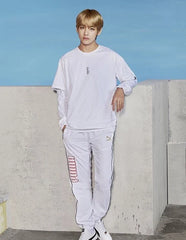 Jimin Single-Flower Print Tee