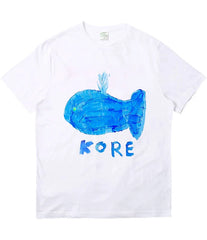 Jin Ivory Graffiti Design Tee