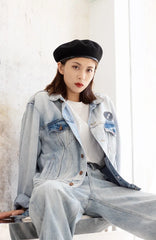 Jisoo Black Beret