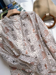 Jungkook Sand Paisley Shirt