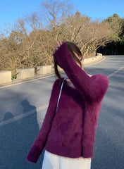 Jungwon Mink Sweater