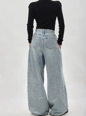 J-Hope Sky Denim Baggy Jeans