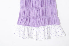 Lily Checkered Mini Dress