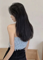 Lisa Fluffy Crop Top