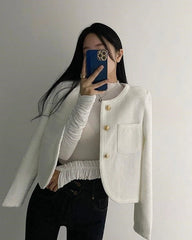 Lisa Tweed Blazer Jacket