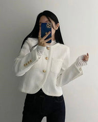 Lisa Tweed Blazer Jacket