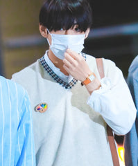Taehyung Multicolor Paint Palette Brooch