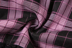 Ningning Lilac Plaid Skirt