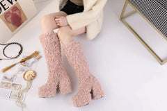 Ningning Fluffy Winter Boots