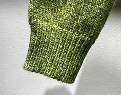 RM Olive V-Neck Knit Sweater