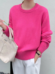 Jimin Blush Basic Sweater