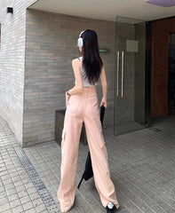 Hanni Blush Cargo Jeans