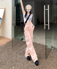 Hanni Blush Cargo Jeans