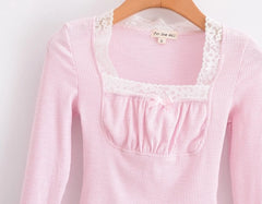 Lisa Square Neckline Top