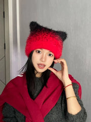 Eunchae Gradient Cat Hat