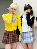 Liz Plaid School Skirt