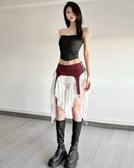 Jennie Lace Layered Skirt