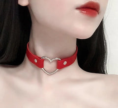 Ruka Heart Choker Necklace