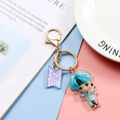 BTS Inspired K-Pop Acrylic Keychain
