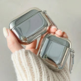 Silver Metal AirPods Case