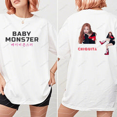 BABYMONSTER Double-Sided Graphic Tee