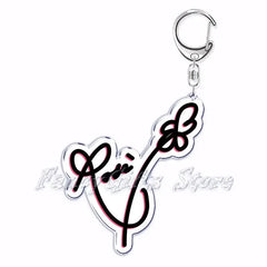 BLACKPINK Premium K-Pop Girls Band Keychain