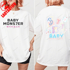 BABYMONSTER Double-Sided Graphic Tee