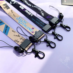 V Layover Signature Lanyard