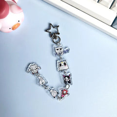 BABYMONSTER Cartoon Acrylic Pendant Keychain
