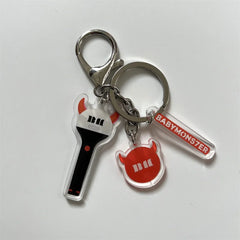 BABYMONSTER Lightstick Keychain 3PCS Set