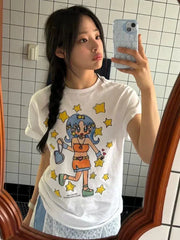 NewJeans Minji Summer Casual Tee