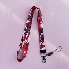 V Layover Signature Lanyard