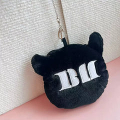 BABYMONSTER Cartoon Plush Coin Purse Keychain