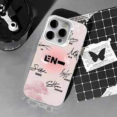 HEESEUNG Laser Silver Phone Case