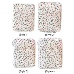 Floral Padded Laptop Sleeve