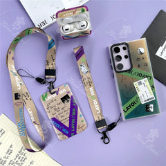 V Layover Signature Lanyard