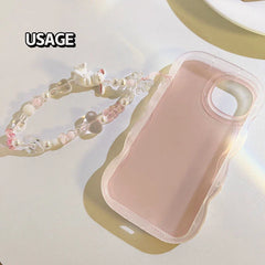 Blue Pink Bowknot Phone Chain