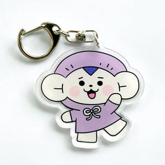 ITZY WDZY Two-Piece Transparent Acrylic Keychain