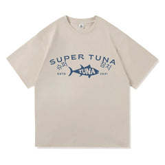 SuperTuna™ Retro Kawaii Cotton T-Shirt Harajuku Style