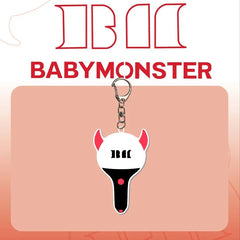 BABYMONSTER Cartoon Acrylic Pendant Keychain