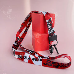 V Layover Signature Lanyard