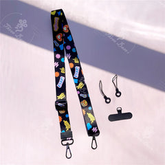Golden Stars Phone Lanyard